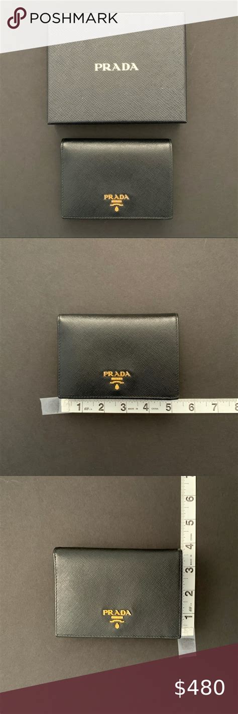 cash coin wallet prada saffiano